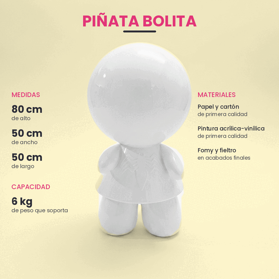 Características de la Piñata Bolita