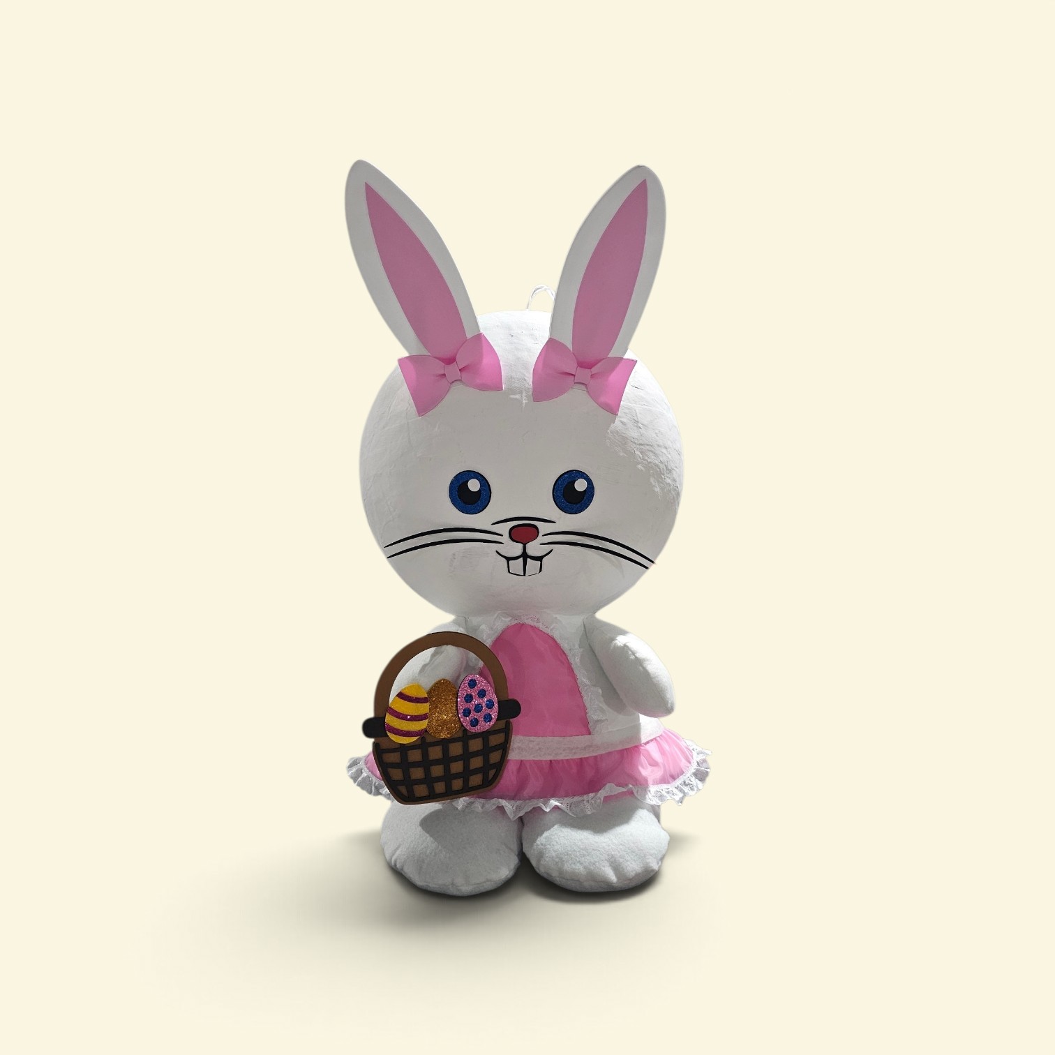 Piñata de Coneja de Pascua — Hecha a mano