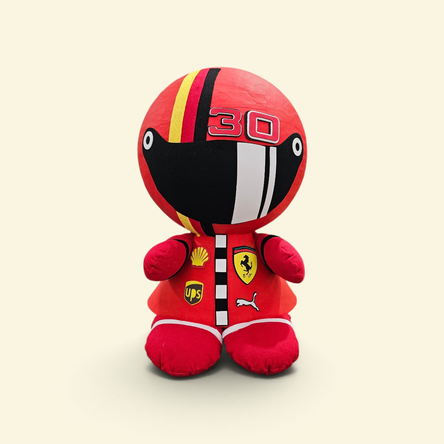 Piñata de Piloto Rojo F1 — Hecha a mano