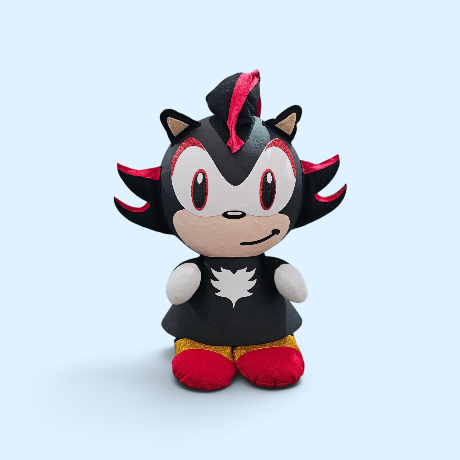 Piñata de Sonic Negro — Hecha a mano