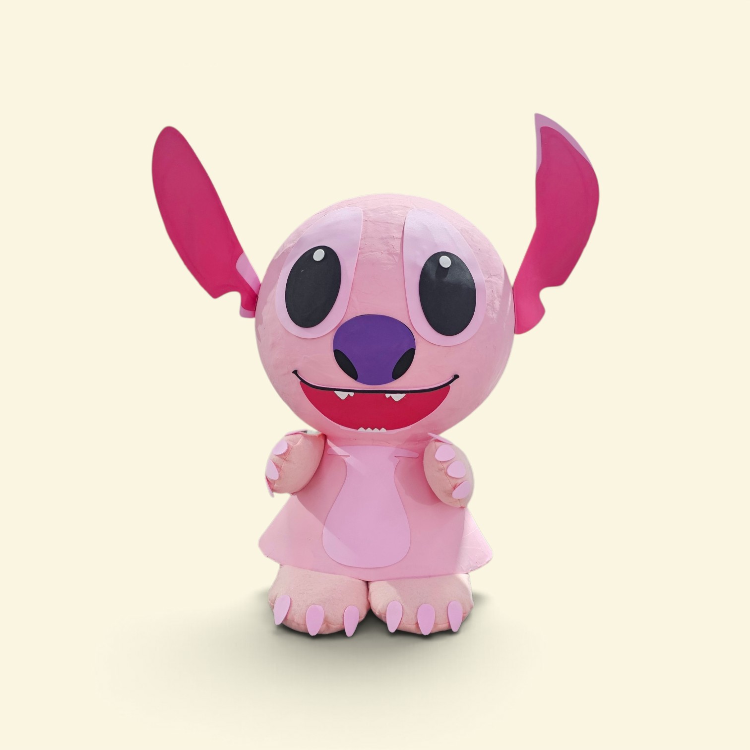Piñata de Stitch Rosa — Hecha a mano